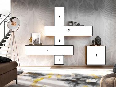 Wohnwand BRIKS Set 1 Eigene Farbzusammenstellung