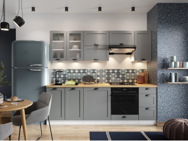 Küche Adele - Beispielkonfiguration in Grau