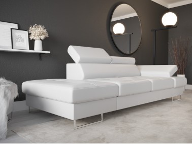 Modernes Chaiselongue Sofa Galaxy1 - weiß