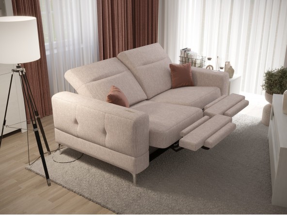 Modernes Sofa Malibu 2 Relax mit elektrischer Relaxfunktion