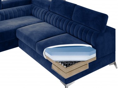 Ecksofa Laurence - Polsteraufbau r