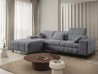 Ecksofa Dafne 1 mit trennbarem Hocker