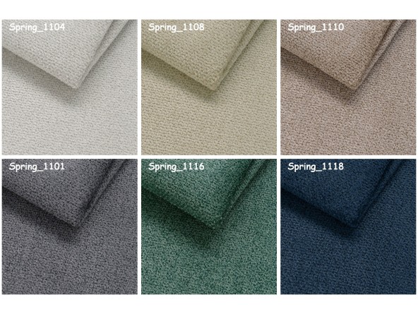 Farbpalette Stoff Spring