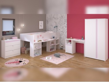 Jugendzimmer Pirouette 11 arrangiert für Mädchen