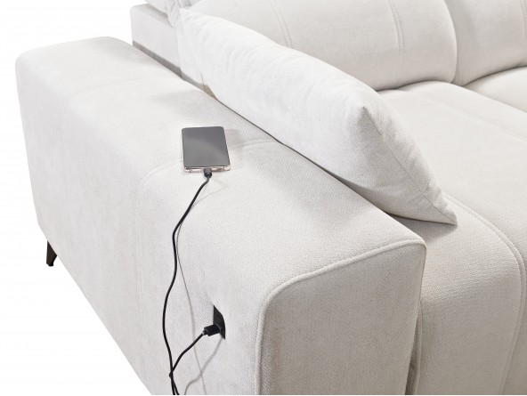 XXL-Wohnlandschaft in U-Form Dafne 8 - USB