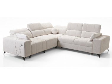 Großes Ecksofa Dafne 3 - von vorne