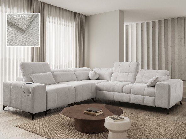Großes Ecksofa Dafne 3 - Spring 1104