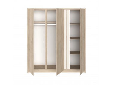 Dreitüriger Kleiderschrank Escale 6 von vorne