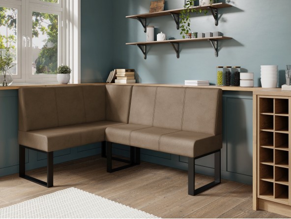 Gepolsterte Eckbank, Essecke Berlin