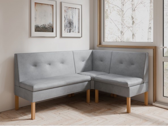 Gepolsterte Eckbank, Essecke Paris