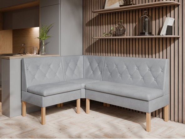 Eckbank Praga mit Polsterung