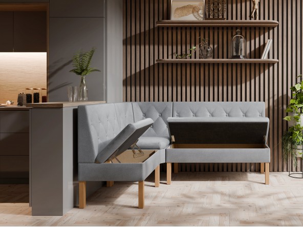 Kücheneckbank Praga - mit Stauram