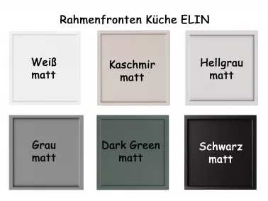 Küche ELIN - Farben der Fronten
