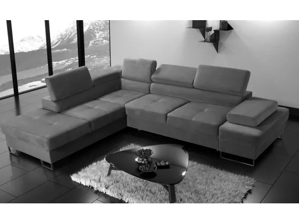 Ecksofa Galaxy grau - Sonderangebot Einzelstück