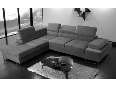 Ecksofa Galaxy grau - Sonderangebot Einzelstück