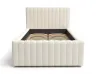 Einzelbett Batina 01 Creme mit Lattenrost