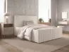 Polsterbett Batina 01 Creme Design